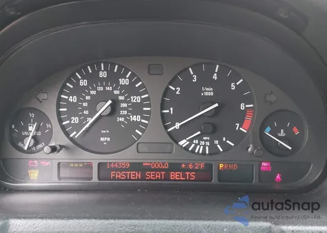 2002 BMW X5 3.0I from USA, damaged, VIN 5UXFA53562LP50224